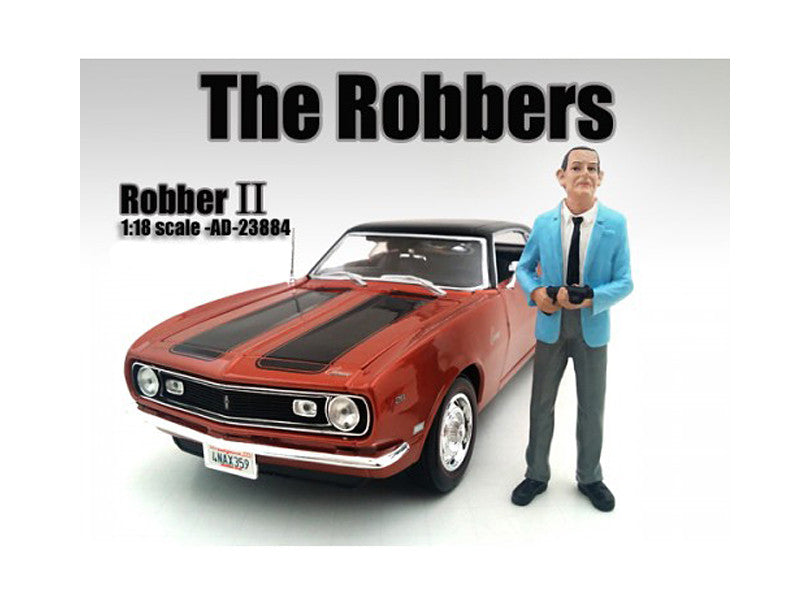 "The Robbers" Robber II Figure For 1:18 Scale Models by American Diorama-0
