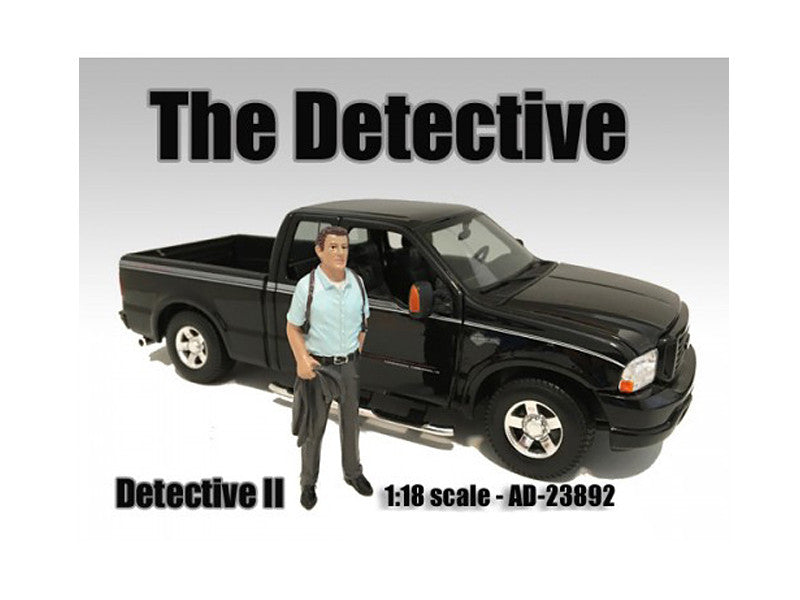 "The Detective #2" Figure For 1:18 Scale Models by American Diorama-0