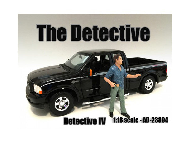 "The Detective #4" Figure For 1:18 Scale Models by American Diorama-0