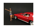 Hitchhiker 2 piece Figurine Set (Green Shirt) for 1/18 Scale Model Cars by American Diorama-0
