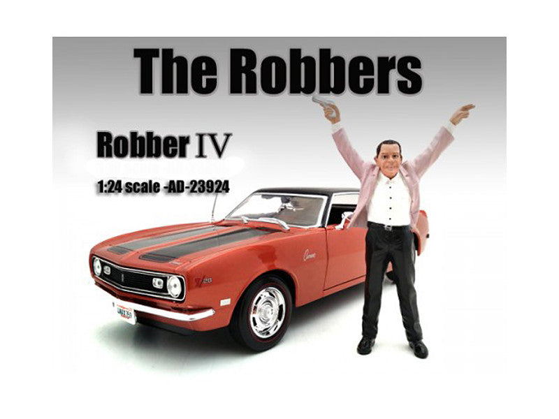 "The Robbers" Robber IV Figure For 1:24 Scale Models by American Diorama-0