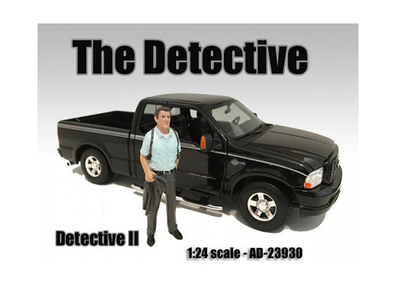 "The Detective #2" Figure For 1:24 Scale Models by American Diorama-0