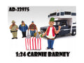 Carnie Barney "Trailer Park" Figure For 1:24 Scale Model Cars by American Diorama-0