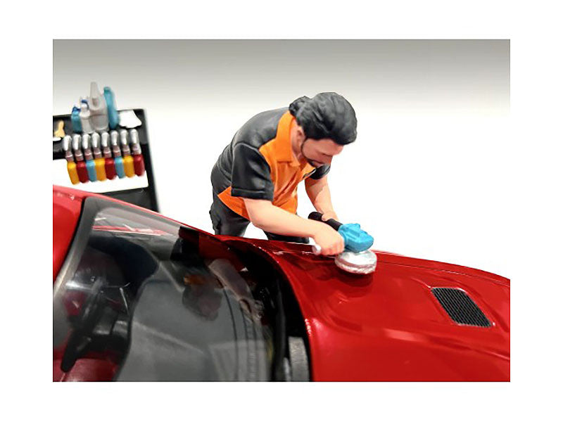 "Detail Masters" Figure 4 (Buff & Wax) for 1/18 Scale Models by American Diorama-1