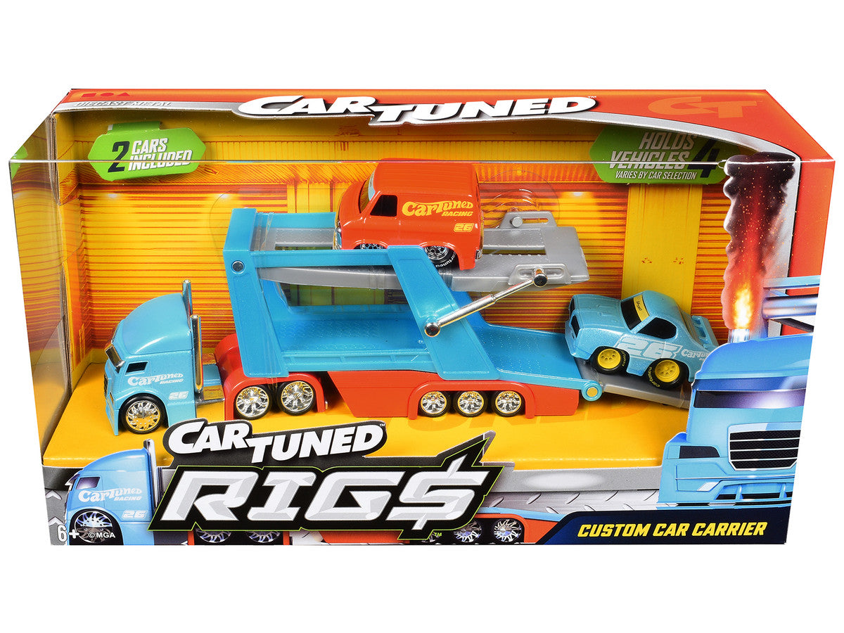 "Rigs Car Hauler" Series #2 Set of 3 pieces Diecast Model Cars by CarTuned-1