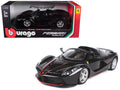 Ferrari LaFerrari F70 Aperta Black 1/24 Diecast Model Car Bburago-0