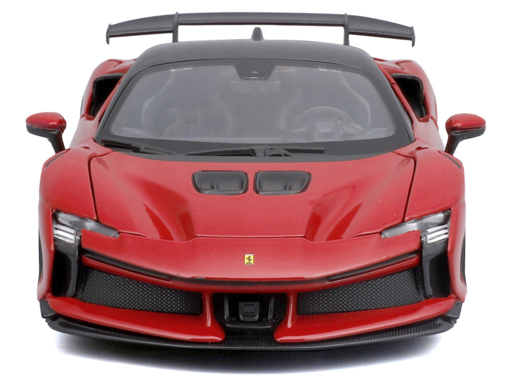Bburago 1/24 Ferrari SF90 XX Stradale Diecast Model Red Black-3