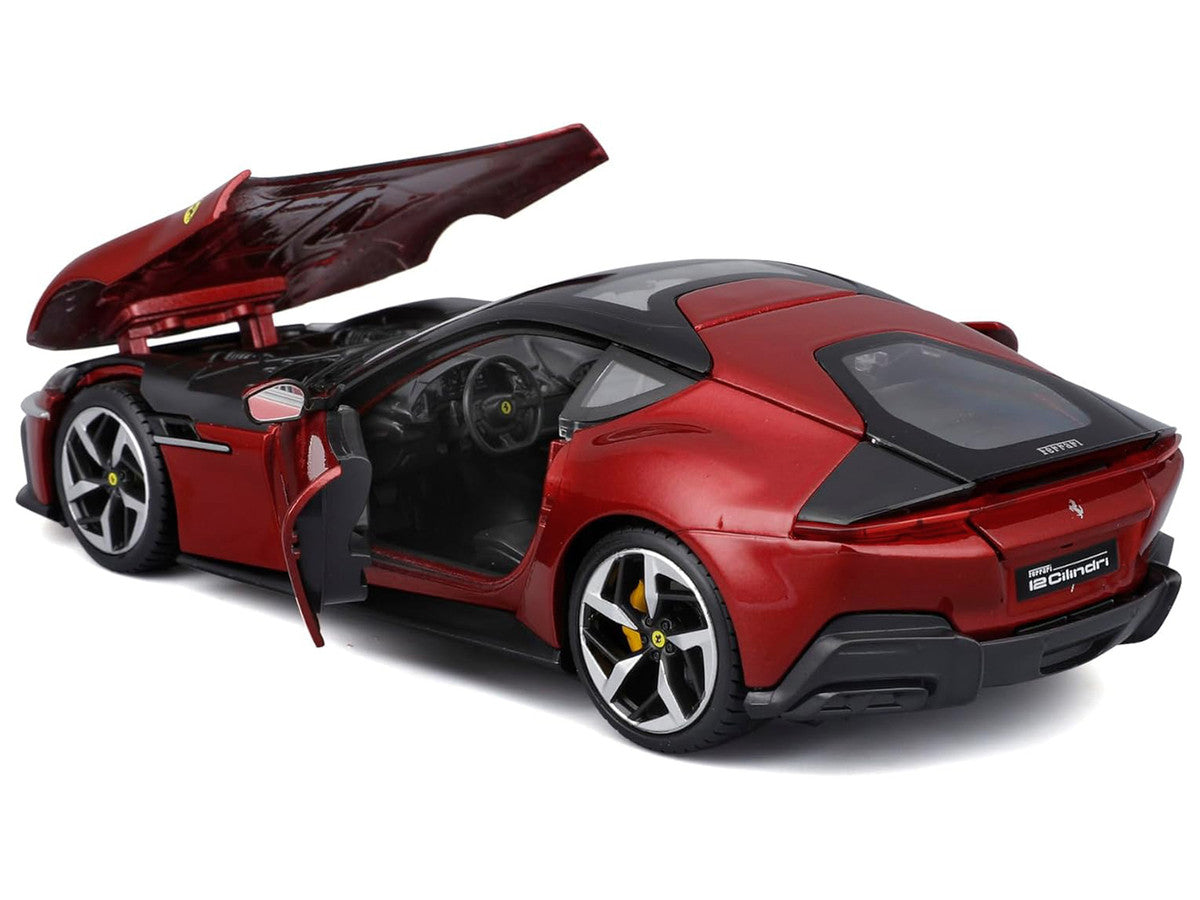 Bburago Ferrari 12Cilindri 1/24 Diecast Model Car Red Metallic-2