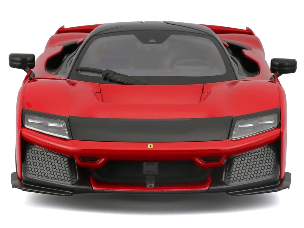Bburago Ferrari F80 1/24 Diecast Model Car Red Black Top Race Play-2