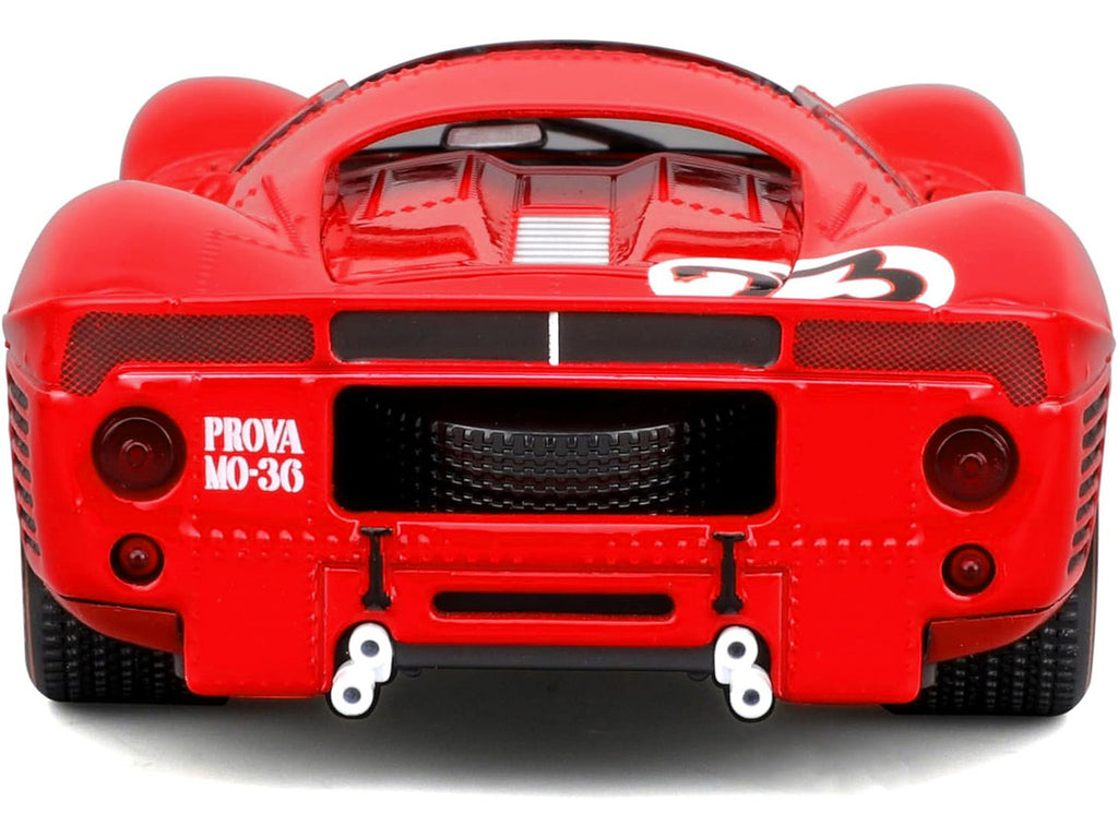 Bburago Ferrari 330 P4 1/24 Diecast Model Car 1967 Daytona Winner-3