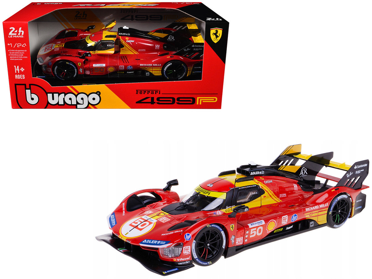 Bburago 1:24 Ferrari 499P #50, 2024 Le Mans Winner — product image 5
