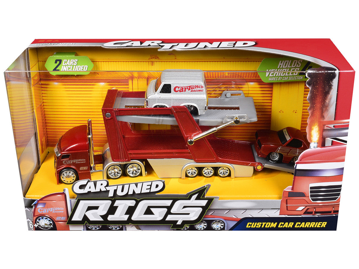 "Rigs Car Hauler" Series #2B Set of 3 pieces Diecast Model Cars by CarTuned-0