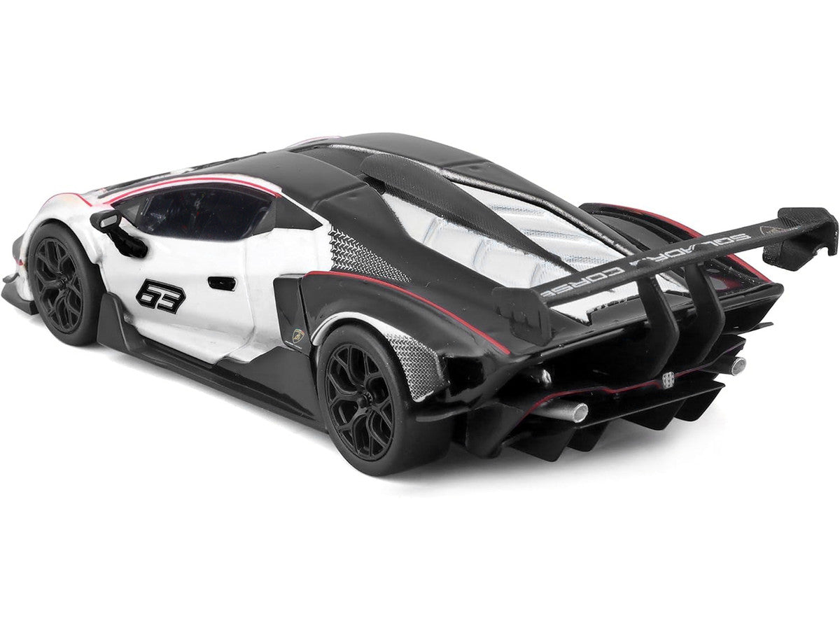Lamborghini Essenza SCV12 #63 1/24 Diecast Model Car by Bburago-2