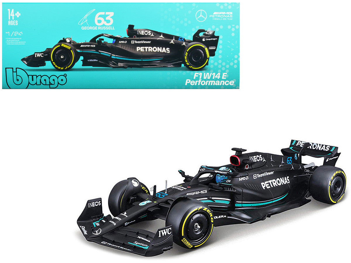 Mercedes-AMG F1 W14 E Performance George Russell 1/24 Diecast Model-0