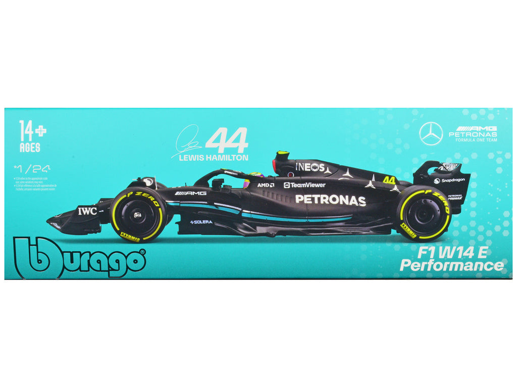 Mercedes-AMG F1 W14 E Performance #44 Lewis Hamilton 1/24 Diecast Model-2