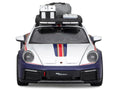 Porsche 911 Dakar #953 1/24 Diecast Model Car by Bburago Blue White Stripes-0