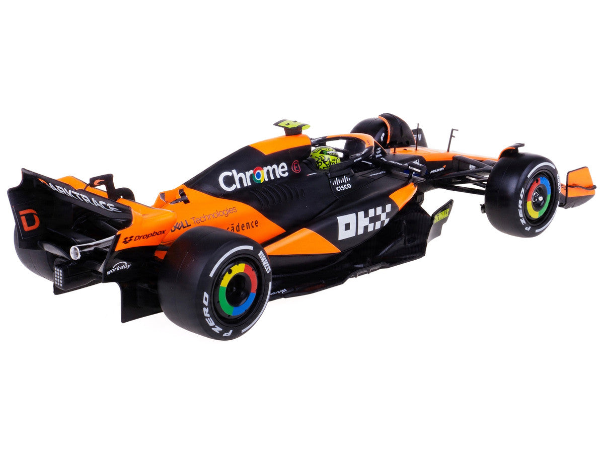 McLaren MCL38 Lando Norris Miami GP 2024 1/24 Diecast Model Car-1