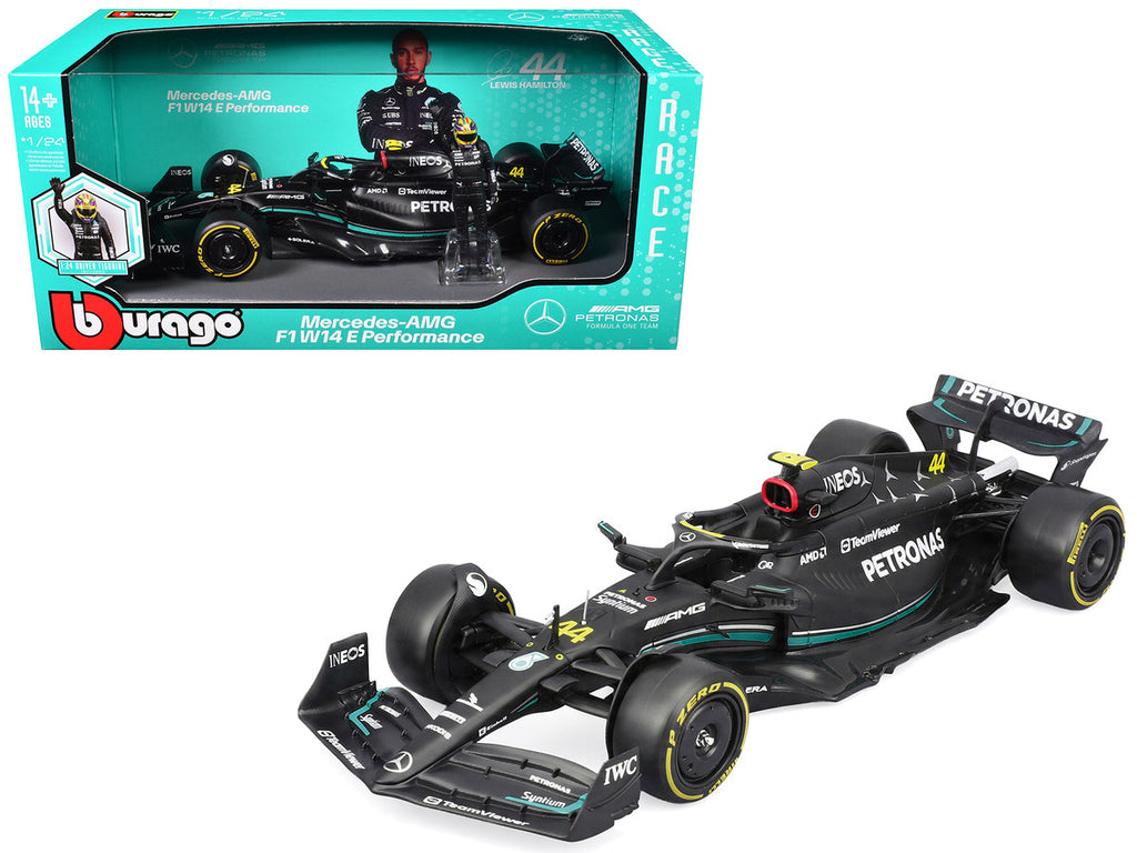 Mercedes-AMG F1 W14 E Performance Lewis Hamilton 1/24 Diecast Model-4