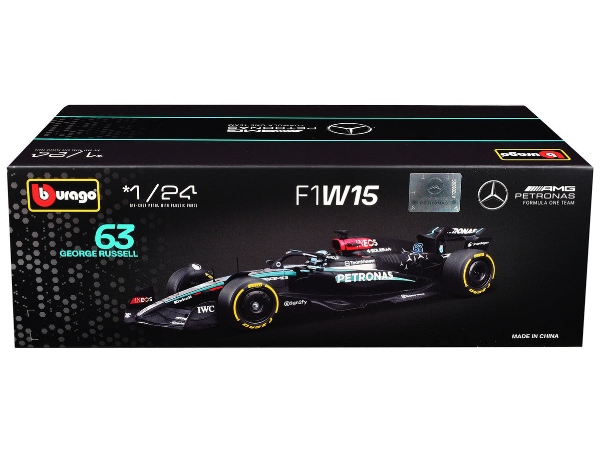 Mercedes-AMG F1 W15 E Performance George Russell 1/24 Diecast Model-2