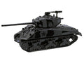 M4 Sherman 76 Long Barrell Tank Black Camouflage "Black Bandit" Series 30 1/64 Diecast Model Car by Greenlight-0