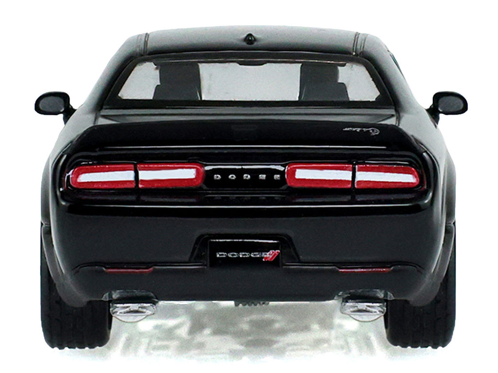 2017 Dodge Challenger SRT Hellcat Widebody Black "Black Bandit" Series 31 1/64 Diecast Model Car by Greenlight-2