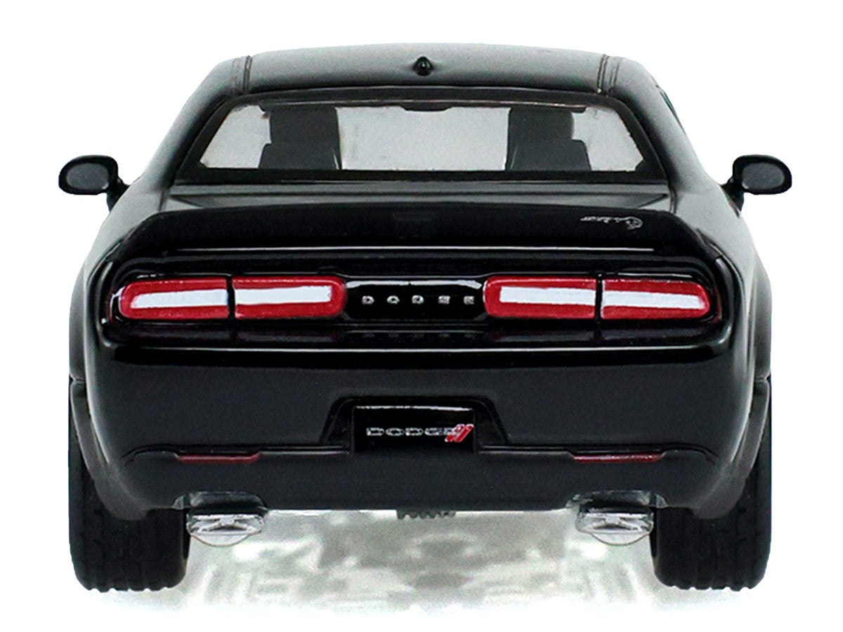 2017 Dodge Challenger SRT Hellcat Widebody Black "Black Bandit" Series 31 1/64 Diecast Model Car by Greenlight-2