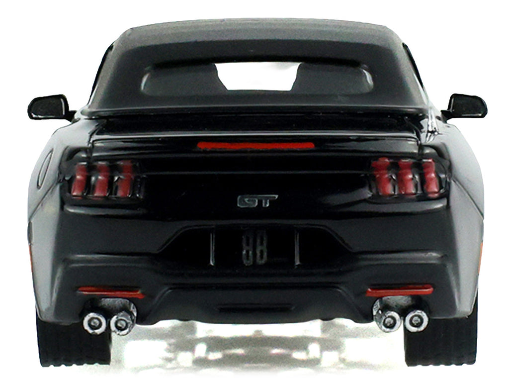2024 Ford Mustang GT Convertible Black "Black Bandit" Series 31 1/64 Diecast Model Car by Greenlight-3