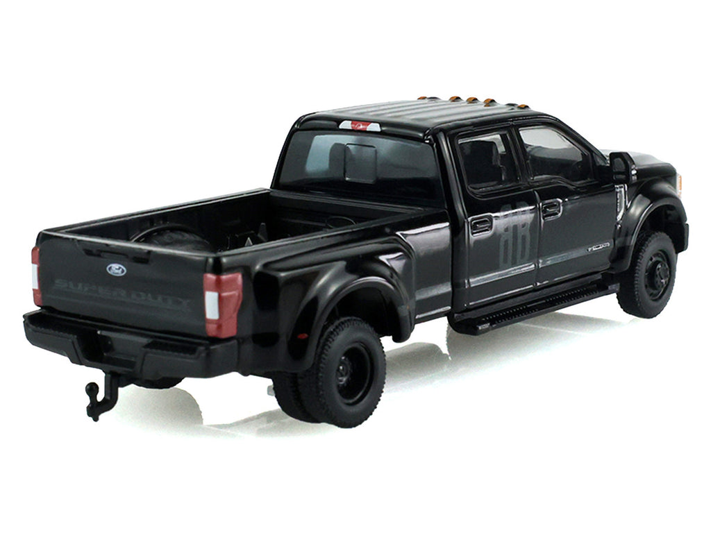 2020 Ford F-450 XL Super Duty Pickup Truck Black "Black Bandit" Series 31 1/64 Diecast Model Car by Greenlight-2