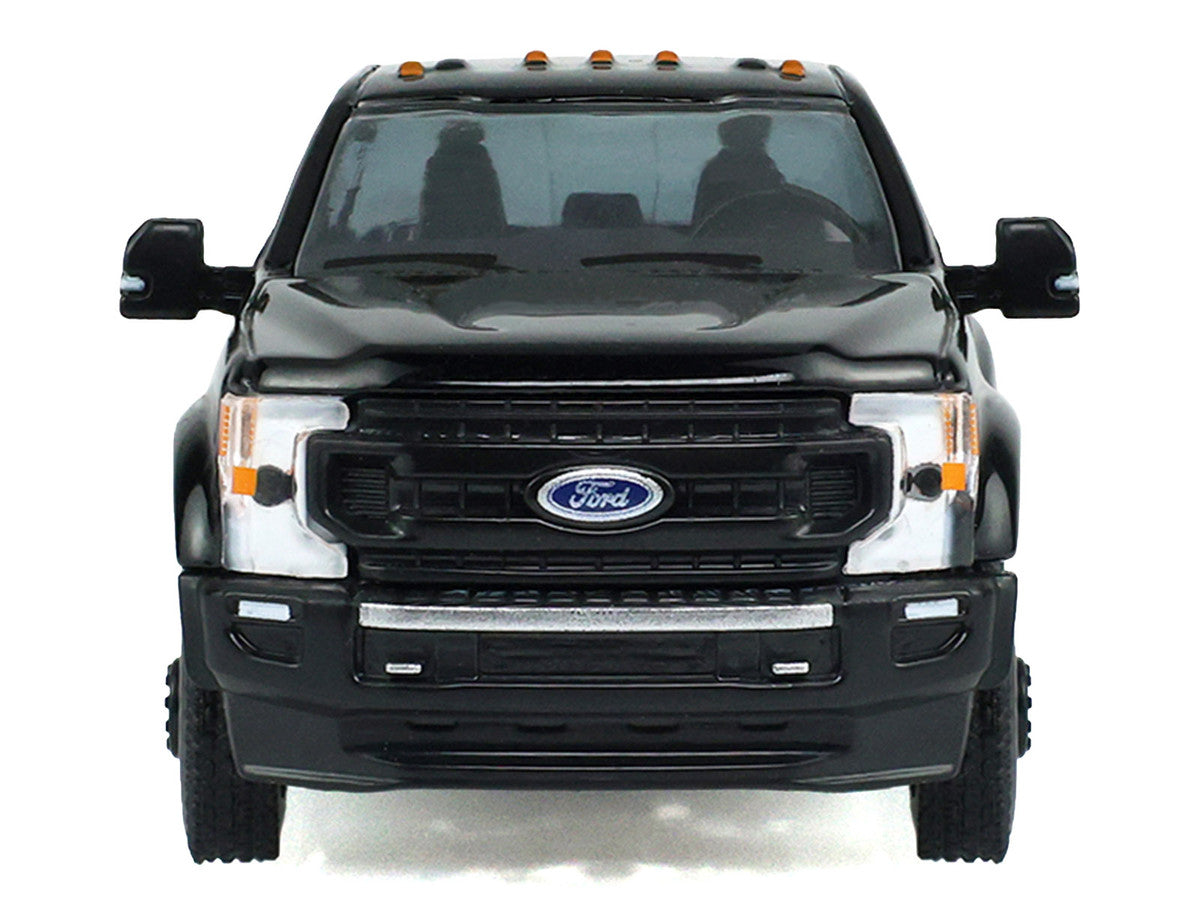 2020 Ford F-450 XL Super Duty Pickup Truck Black "Black Bandit" Series 31 1/64 Diecast Model Car by Greenlight-3