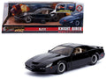 1982 Pontiac Firebird Trans Am Black with Light K.I.T.T. "Knight Rider" (1982) TV Series "Hollywood Rides" Series 1/24 Diecast Model Car by Jada-0