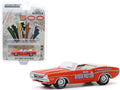 1971 Dodge Challenger Convertible Official Pace Car Orange "55th Indianapolis 500 Mile Race" "Hobby Exclusive" 1/64 Diecast Model Car by Greenlight-0