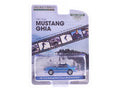 1981 Ford Mustang Ghia Coupe Blue Glow Metallic with Ski Roof Rack "Hobby Exclusive" Series 1/64 Diecast Model Car by Greenlight-0