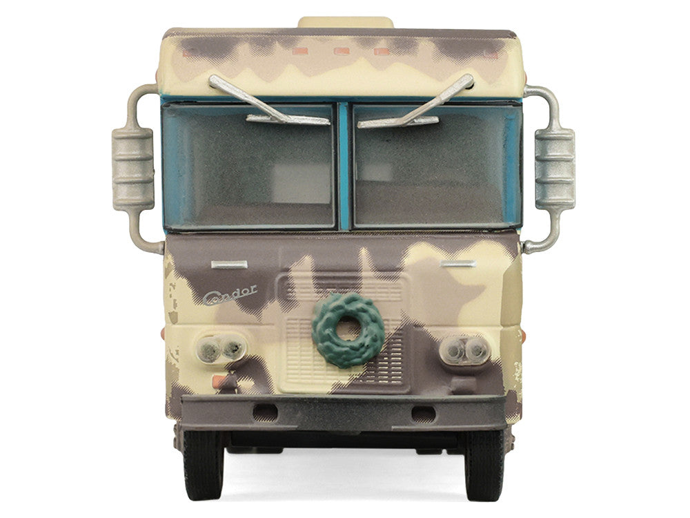1972 Condor II RV (Recreational Vehicle) "Going on Vacation" Evergreen (Weathered) "Hobby Exclusive" Series 1/64 Diecast Model Car by Greenlight-1