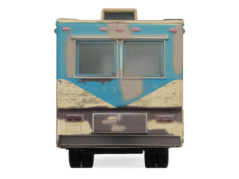 1972 Condor II RV (Recreational Vehicle) "Going on Vacation" Evergreen (Weathered) "Hobby Exclusive" Series 1/64 Diecast Model Car by Greenlight-0