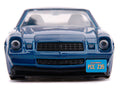 Billy's Chevrolet Camaro Z28 Metallic Dark Blue "Stranger Things" (2016) TV Series "Hollywood Rides" 1/32 Diecast Model Car by Jada-0