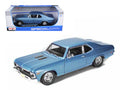 Maisto 1:18 1970 Chevrolet Nova SS Coupe Blue Metallic — product image 1