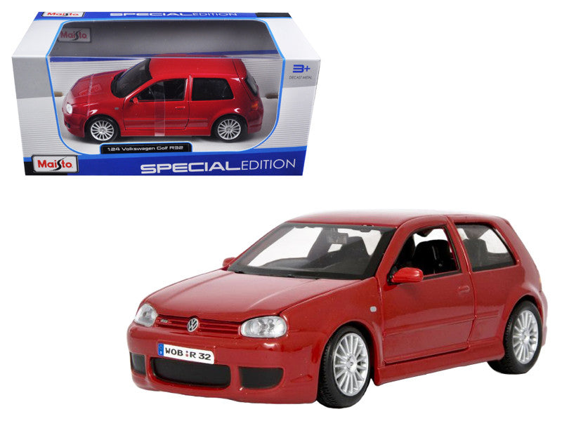 Maisto 1:24 Volkswagen Golf R32 Red — product image 1
