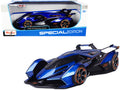 Lamborghini V12 Vision Gran Turismo Blue Metallic 1/18 Diecast Model Car by Maisto-0