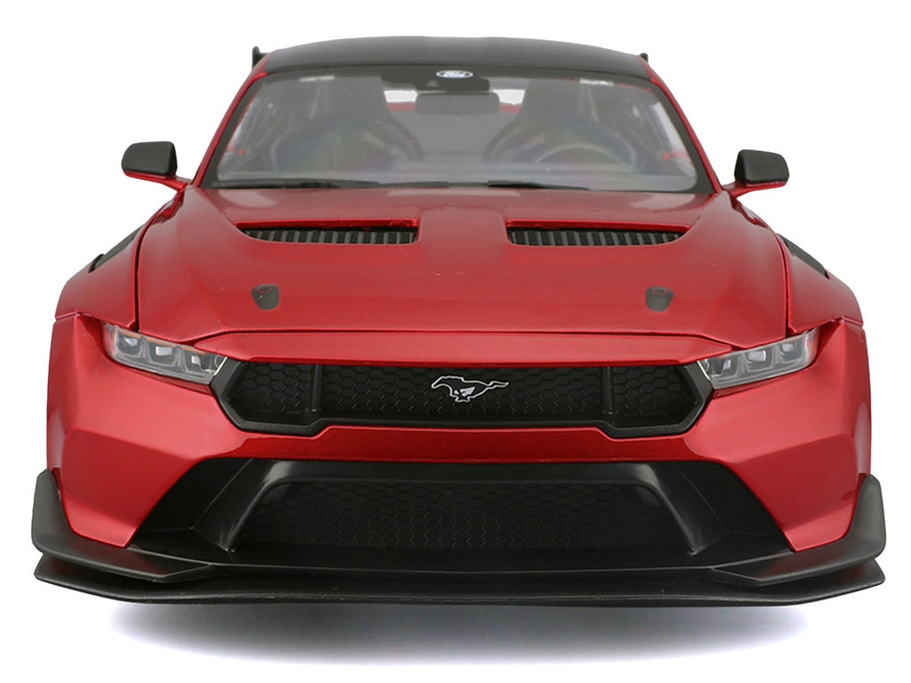 2025 Ford Mustang GTD Red Metallic with Black Top "Special Edition" Series 1/18 Diecast Model Car by Maisto-0