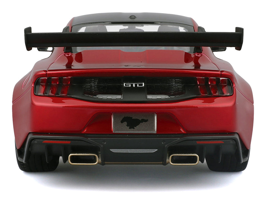 2025 Ford Mustang GTD Red Metallic with Black Top "Special Edition" Series 1/18 Diecast Model Car by Maisto-3