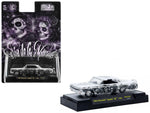 1964 Chevrolet Impala SS "Dia De Los Muertos" White with Graphics Limited Edition to 10560 pieces Worldwide 1/64 Diecast Model Car by M2 Machines-0