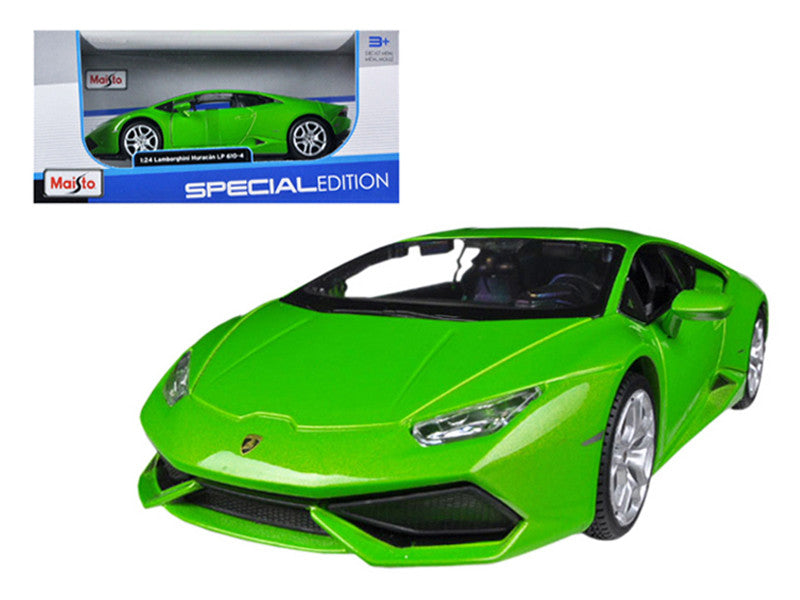 Lamborghini Huracan LP610-4 Green 1/24 Diecast Model Car by Maisto-0