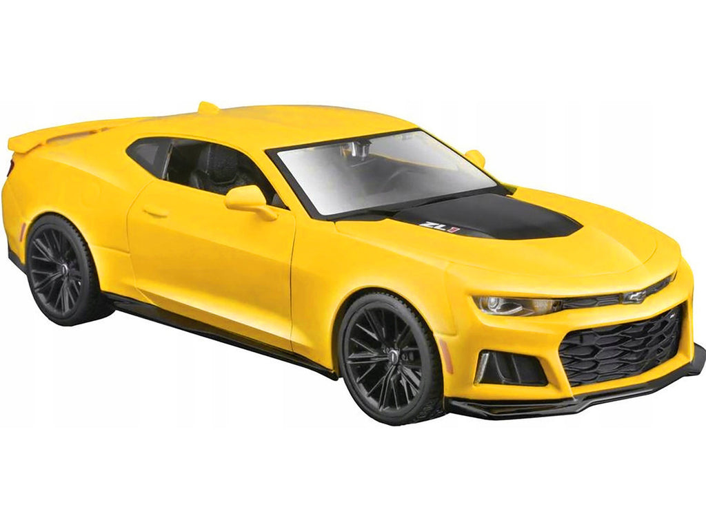 2017 Chevrolet Camaro ZL1 Yellow Metallic "Special Edition" 1/24 Diecast Model Car by Maisto-0