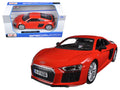 Audi R8 V10 Plus Red Special Edition 1/24 Diecast Model Car by Maisto-0