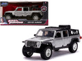 2020 Jeep Gladiator Pickup Truck Silver with Black Top "Fast & Furious" Movie 1/32 Diecast Model Car by Jada-0