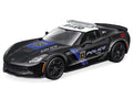 2015 Chevrolet Corvette Z06 "Police" Black with Blue Stripes and White Top "Maisto Design Authority" Series 1/24 Diecast Model Car by Maisto-0