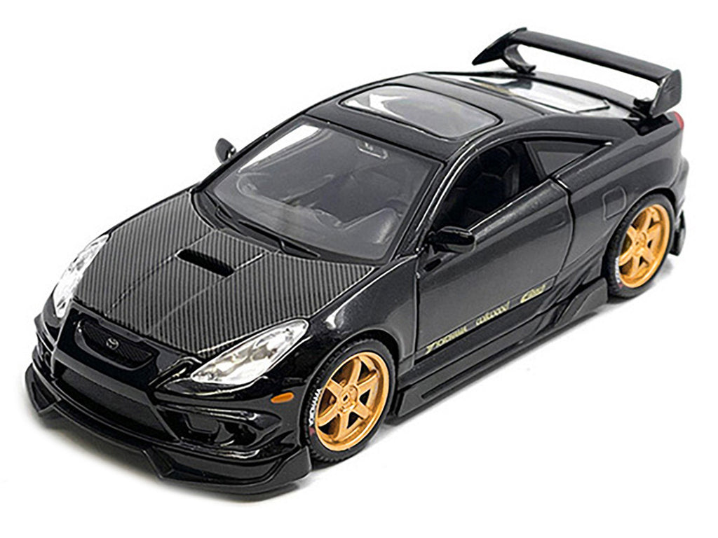 Toyota Celica GT-S Black with Carbon Hood and Sunroof "Maisto Design Tokyo Mod" Series 1/24 Diecast Model Car by Maisto-0