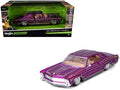 1965 Buick Riviera Lowrider Purple Metallic with Graphics "Lowriders" Series 1/26 Diecast Model Car by Maisto-0