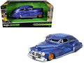 1948 Chevrolet Fleetline Lowrider Blue Metallic with Graphics "Maisto Design" Series 1/25 Diecast Model Car by Maisto-0
