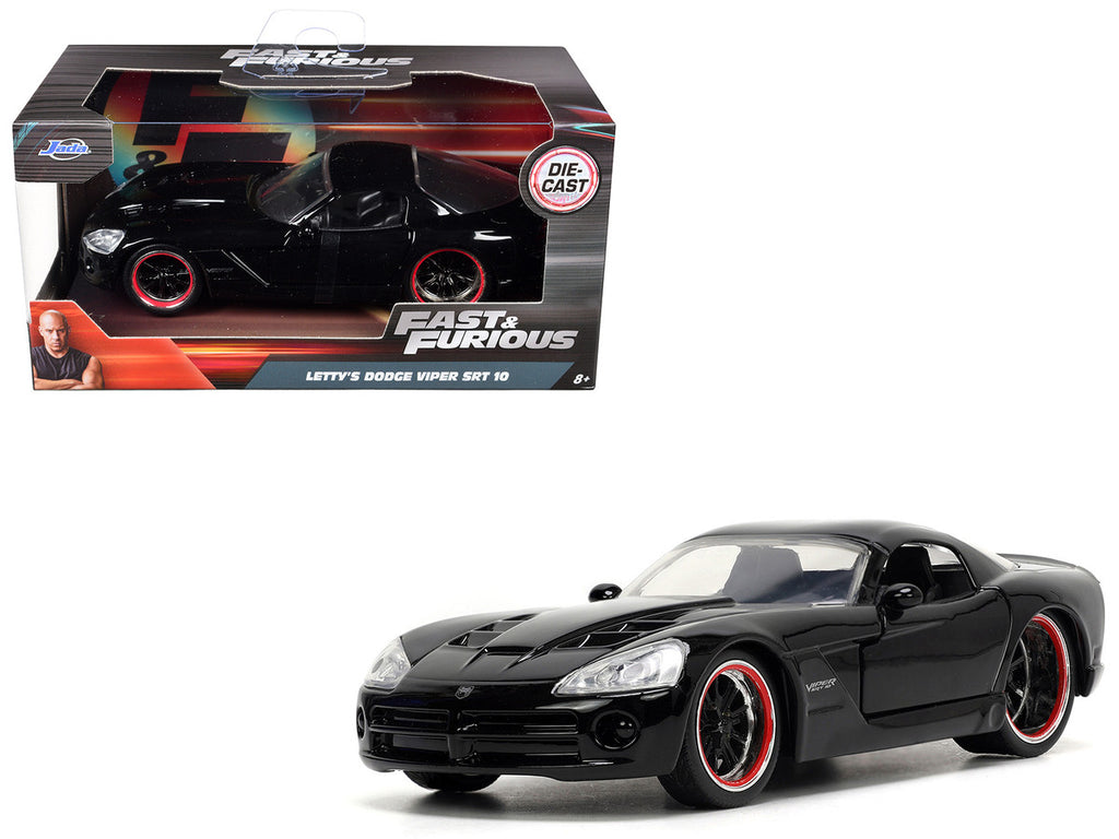 Jada 1:32 Letty’s Dodge Viper SRT-10 Black | Furious 7 — product image 5